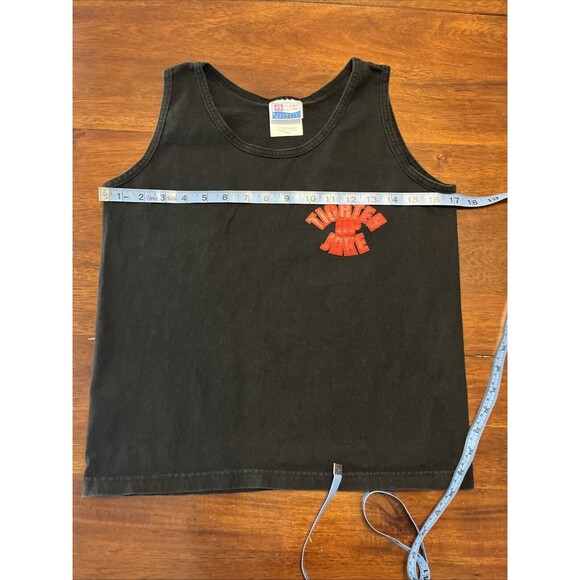 Women’s Tighten Up Jake 90’s Workout Tank Top Black Size Small - Picture 4 of 6
